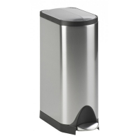 Simplehuman Code H pedaalemmer (30 liter, zilver)  SSI00060