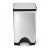 Simplehuman Code J pedaalemmer (30 liter, zilver) SSI00065 - 1
