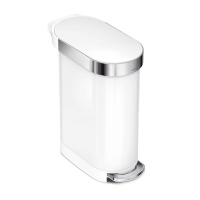 Simplehuman Code N pedaalemmer (45 liter, wit) SSI00138