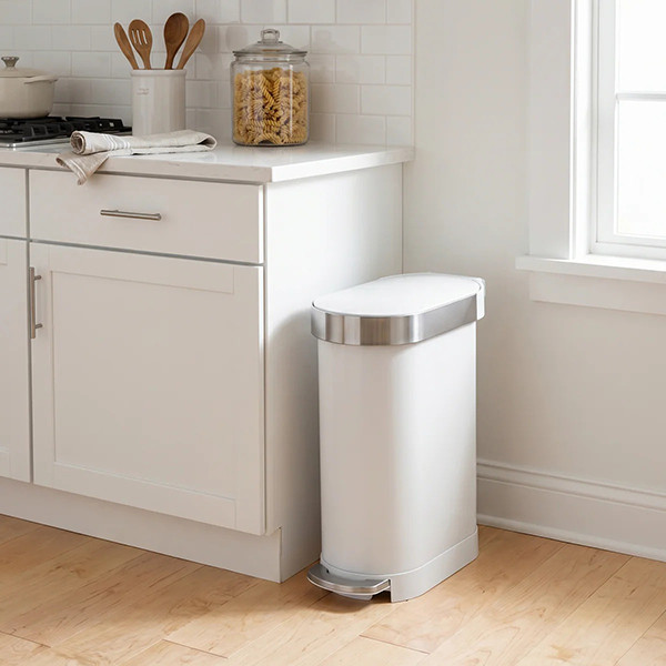 Simplehuman Code N pedaalemmer (45 liter, wit) SSI00138 - 2