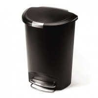 Simplehuman Code P halfronde pedaalemmer (50 liter, zwart)  SSI00076