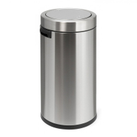 Simplehuman Code P swing prullenbak (55 liter, zilver)  SSI00152