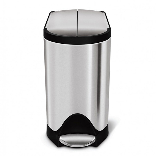 Simplehuman Code R pedaalemmer (10 liter, zilver)  SSI00057 - 1