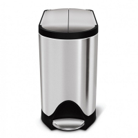 Simplehuman Code R pedaalemmer (10 liter, zilver)  SSI00057