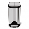 Simplehuman Code R pedaalemmer (10 liter, zilver) SSI00057 - 1