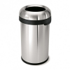 Simplehuman Code X open afvalbak (80 liter, zilver) SSI00051 - 1
