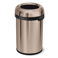 Simplehuman Code Y open afvalbak (115 liter, roségoud)  SSI00046