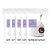 Vuilniszakken met trekband 18 liter | Simplehuman code L | 5 x 20 stuks SSI06058 - 1