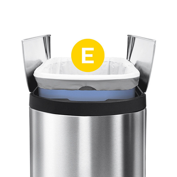 Vuilniszakken met trekband 20 liter | Simplehuman code E | 5 x 20 stuks SSI06052 - 5