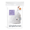 Vuilniszakken met trekband 30-35 liter | Simplehuman code H | 20 stuks