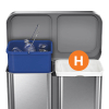 Vuilniszakken met trekband 30-35 liter | Simplehuman code H | 3 x 20 stuks SSI06013 - 5