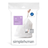 Vuilniszakken met trekband 30-40 liter | Simplehuman code J | 20 stuks