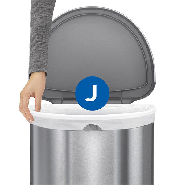 Vuilniszakken met trekband 30-40 liter | Simplehuman code J | 3 x 20 stuks SSI06016 - 5