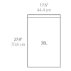 Vuilniszakken met trekband 30 liter | Simplehuman code G | 20 stuks SSI00032 - 3