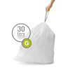 Vuilniszakken met trekband 30 liter | Simplehuman code G | 20 stuks