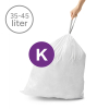 Vuilniszakken met trekband 35-45 liter | Simplehuman code K | 20 stuks SSI00035 - 2