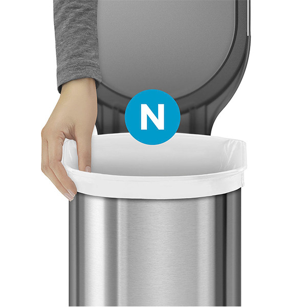Vuilniszakken met trekband 45-50 liter | Simplehuman code N | 20 stuks SSI00038 - 5