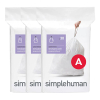 Vuilniszakken met trekband 4,5 liter | Simplehuman code A | 3 x 30 stuks SSI06037 - 1
