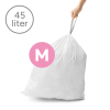 Vuilniszakken met trekband 45 liter | Simplehuman code M | 3 x 20 stuks SSI06029 - 2