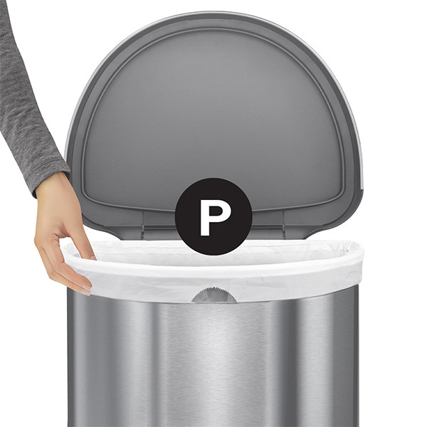 Vuilniszakken met trekband 50-60 liter | Simplehuman code P | 20 stuks SSI00039 - 5