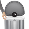 Vuilniszakken met trekband 50-60 liter | Simplehuman code P | 3 x 20 stuks SSI06030 - 5