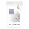 Vuilniszakken met trekband 50-65 liter | Simplehuman code Q | 20 stuks SSI00040 - 1