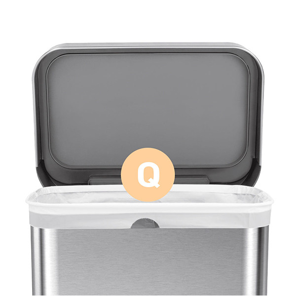Vuilniszakken met trekband 50-65 liter | Simplehuman code Q | 20 stuks SSI00040 - 5