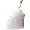 Vuilniszakken met trekband 55 liter | Simplehuman code U | 20 stuks SSI00043 - 1