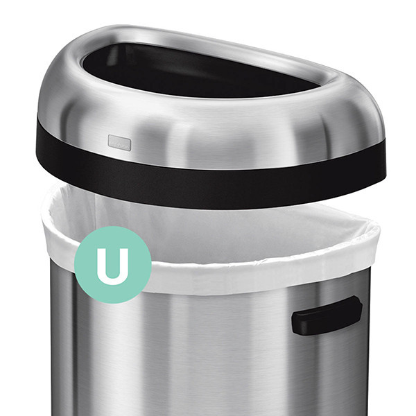 Vuilniszakken met trekband 55 liter | Simplehuman code U | 5 x 20 stuks SSI06065 - 5