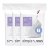 Vuilniszakken met trekband 6 liter | Simplehuman code B | 3 x 30 stuks SSI06021 - 1