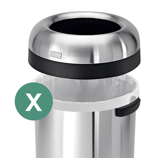 Vuilniszakken met trekband 80 liter | Simplehuman code X | 3 x 20 stuks SSI06035 - 5