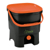 Skaza compostbakje Organko zwart/oranje (inclusief 1 kg compostversneller) SSK01008 - 1