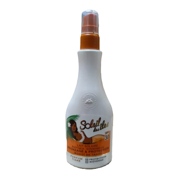 Soleil des Iles Zonnemelk | Monoï de Tahiti | SPF30 | 150 ml SSO04196 - 1