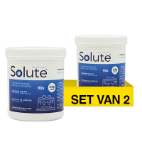 2x Solute reinigingstabletten 3,0 gram | Ø 15 mm | 90 stuks