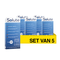 5x Solute reinigingstabletten | 2,0 gram | Ø 15 mm | 10 stuks