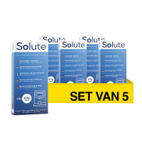 5x Solute reinigingstabletten | 2,5 gram | Ø 18 mm | 10 stuks