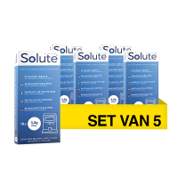 5x Solute reinigingstabletten | 3,2 gram | Ø 20 mm | 10 stuks
