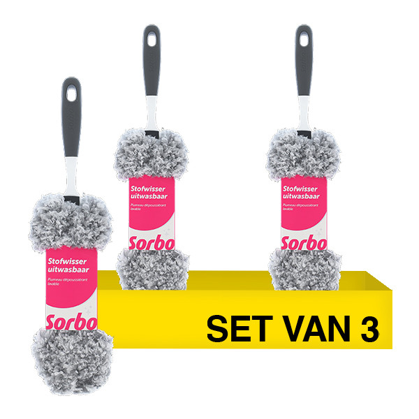 Aanbieding: Sorbo Dustmagnet Stofwisser (3 stuks) SSO04254 - 1