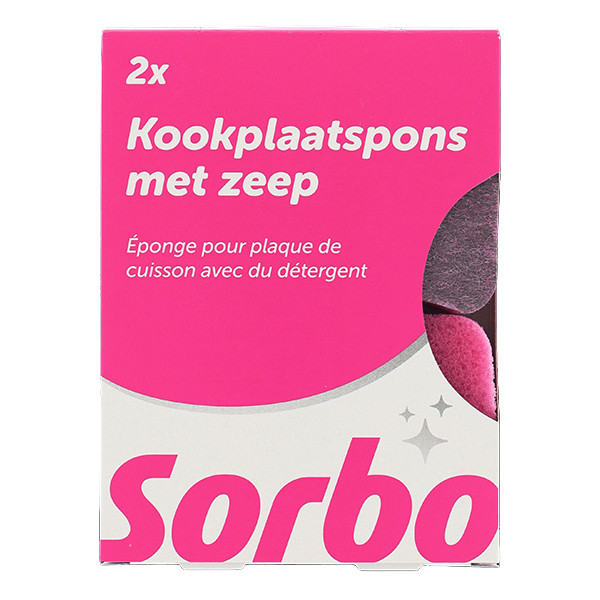 Sorbo Kookplaatspons (2 stuks) SSO04249 - 1