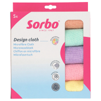 Sorbo Microvezeldoek Unicorn 40x40 cm (5 stuks)  SSO04114