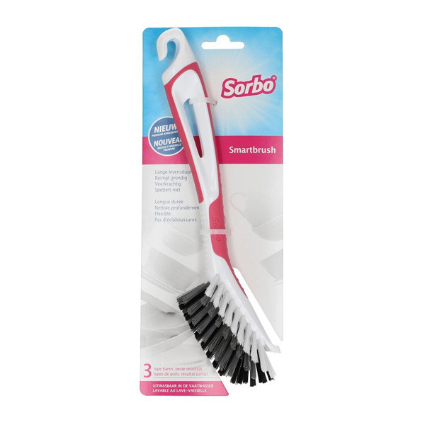Sorbo Smartbrush afwasborstel (roze)  SSO00201 - 1