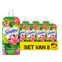 Aanbieding: Soupline Wasverzachter Patchouli Exotische Flora 1280 ml (8 flessen - 480 wasbeurten) SSO04201