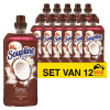 Soupline Aanbieding: Soupline wasverzachter Kokosnoot (12 flessen - 624 wasbeurten)  SSO00086
