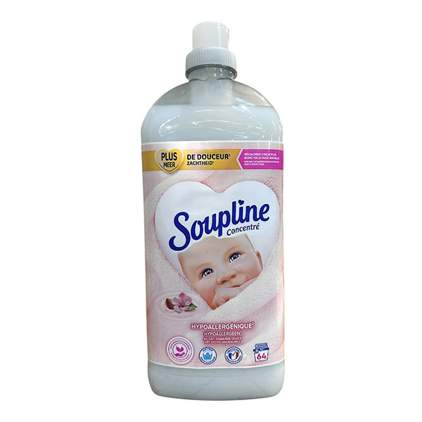Soupline Wasverzachter Hypoallergeen Geconcentreerd 1,35 liter (64 wasbeurten) SSO04208 - 1
