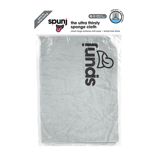 Spunj ultra absorberende doek (grijs)  SSP00005 - 1