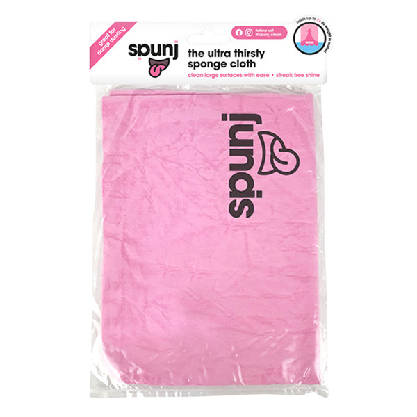 Spunj ultra absorberende doek (roze)  SSP00003 - 1