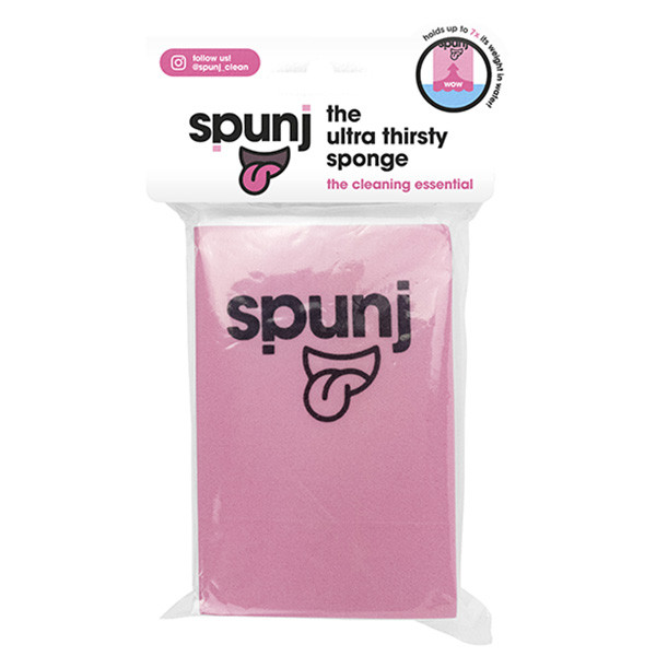 Spunj ultra absorberende spons (roze)  SSP00002 - 1