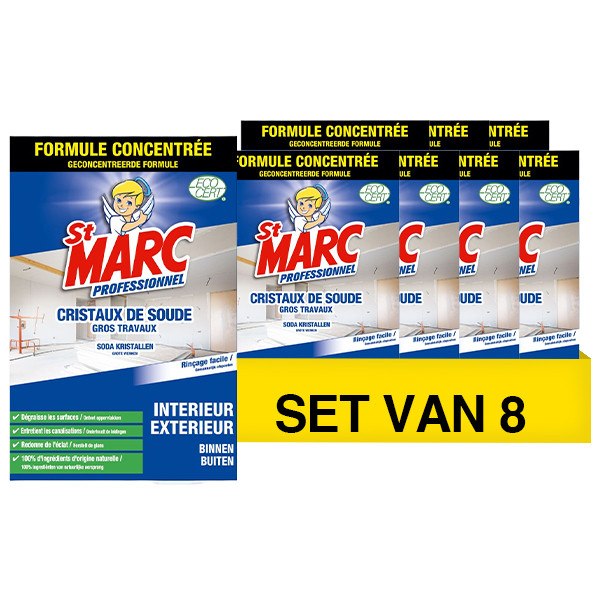 St Marc Aanbieding: St Marc Professionele Kristal Soda (8 pakken - 1 kilo)  SST00016 - 1