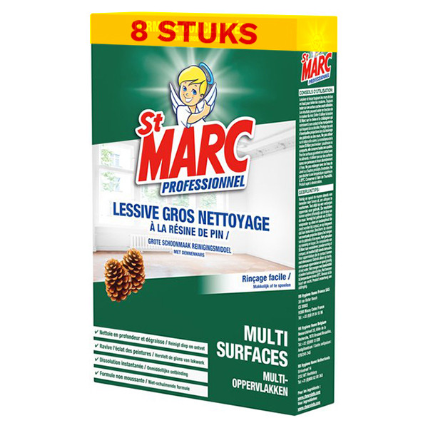 Aanbieding: St Marc Professionele Multireiniger Poeder Dennen (8 pakken - 1 kilo) SST00012 - 1