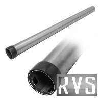 Stofzuigerbuis Universeel RVS Met Ring (38 mm) (123schoon huismerk) SDR07127